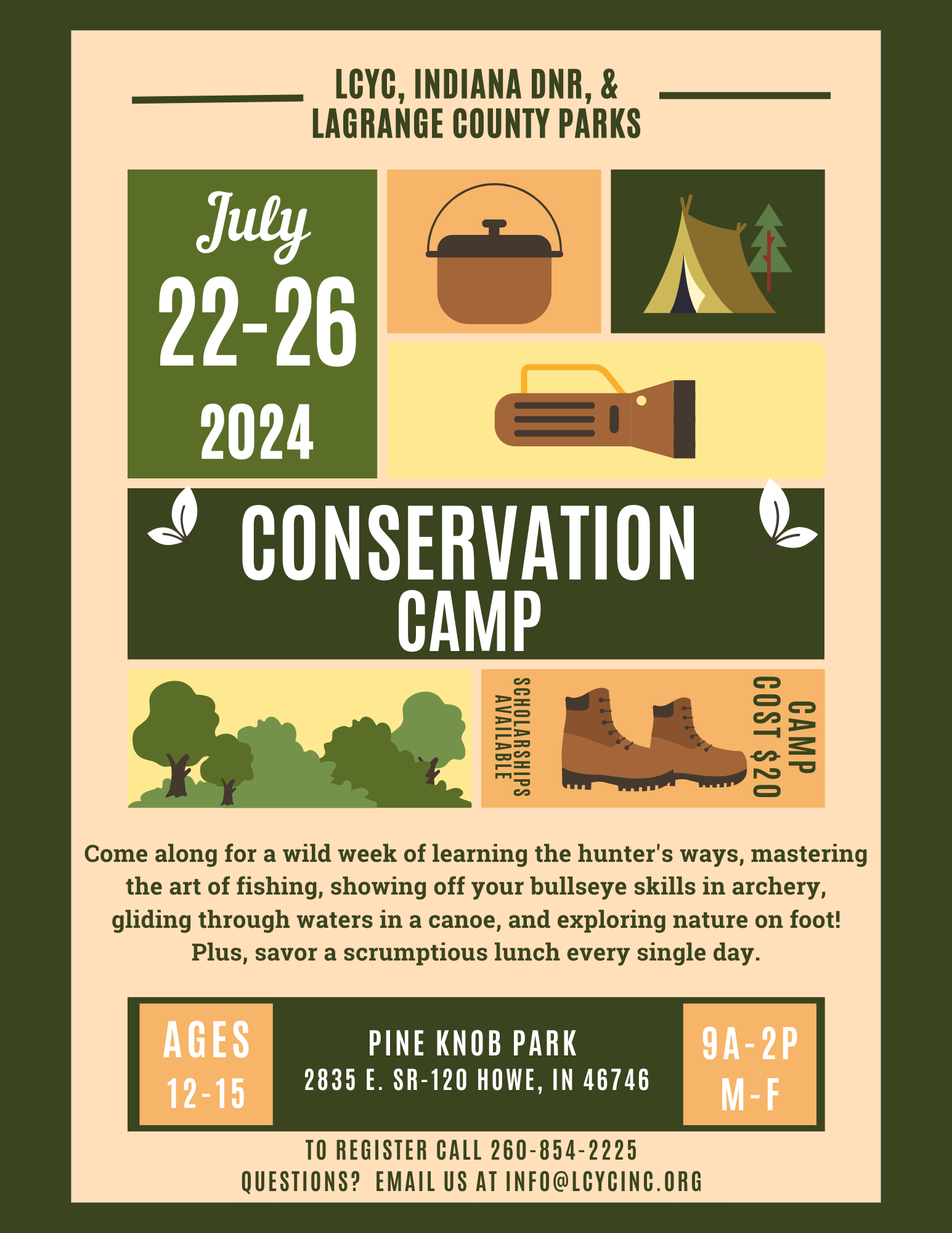 2024 LCYC Conservation Camp